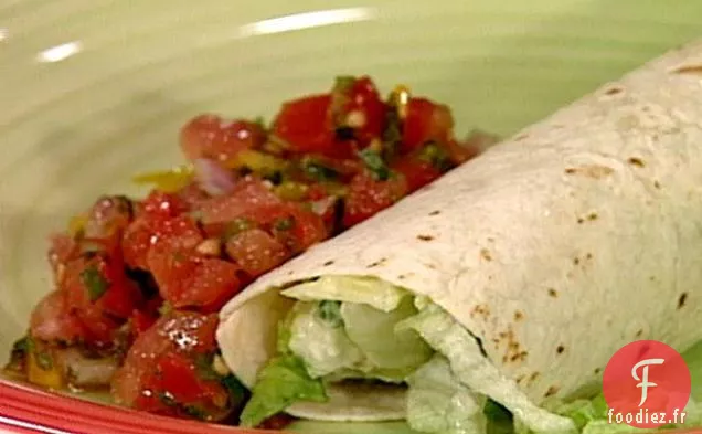 Quesadilla au Poulet et à l'Avocat