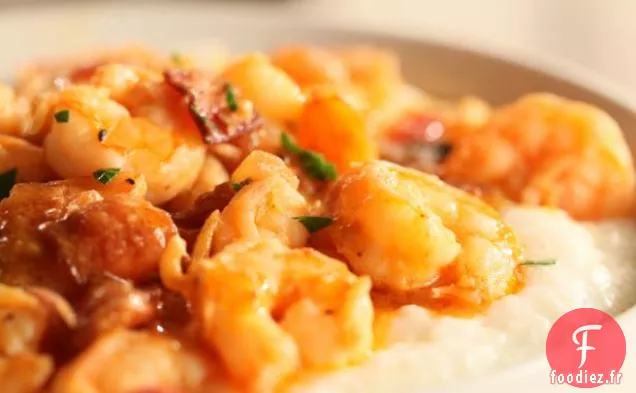 Crevettes et Gruau