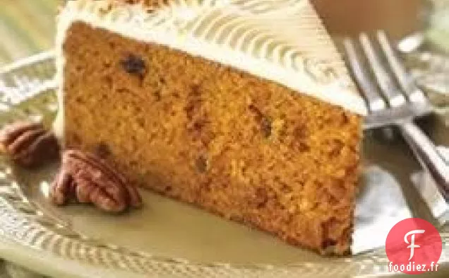 Un Petit Gâteau À La Citrouille de Campagne