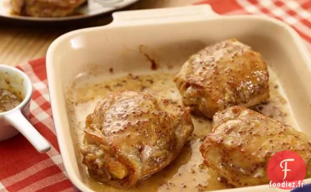 Cuisses de Poulet À l'Érable et À la Moutarde
