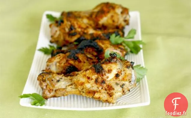 Pilons de Poulet au Miel et à l'Ail (tambours de Poulet barbecue)
