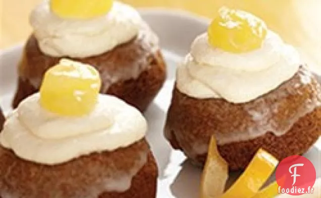 Mini Gâteaux au Pain d'Épice Au Citron