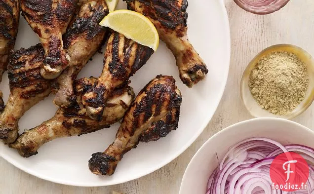 Pilons de Poulet Façon Tandoori Grillés