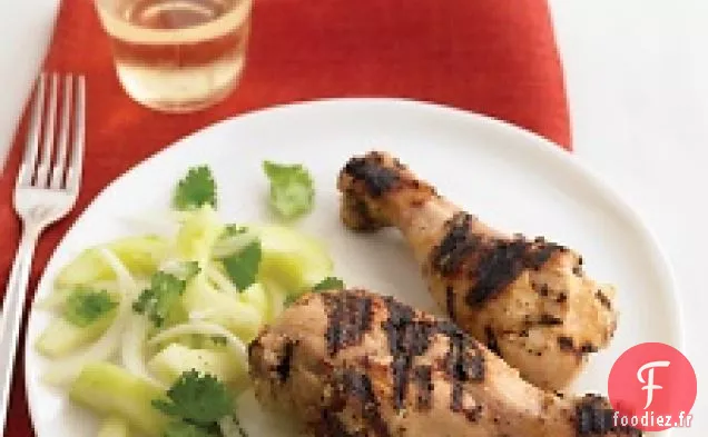 Poulet mariné au Yaourt