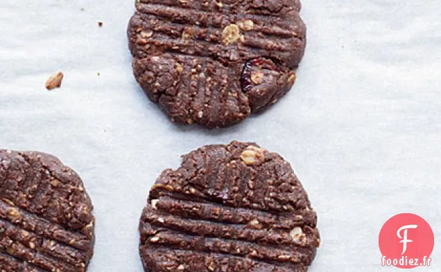 Biscuits Granola au Chocolat Et au Beurre d'Arachide