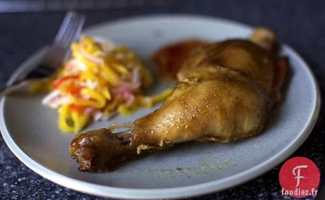Cuisses de poulet à la thaïlandaise