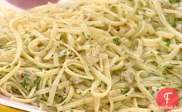 Linguini à la Sauce aux Palourdes Blanches