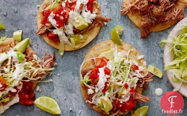 Poitrine Braisée à la Mijoteuse (Machaca)