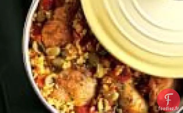 Poulet Au Riz Au Safran