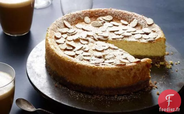 Gâteau Au Fromage Ricotta Aux Amandes