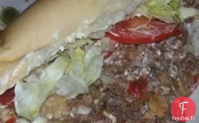 Sandwichs au Steak Philly Style Plaque Chauffante