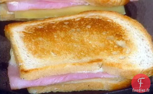 Croque Monsieurs à la Rachelle Mon point de vue sur les sammys au fromage grillé et au jambon français