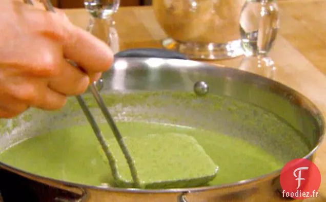 Soupe de Brocoli Très Verte