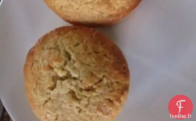 Muffins au citron vert du Texas dans les noix de coco