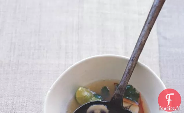Soupe à la Citronnelle et aux Fruits de Mer