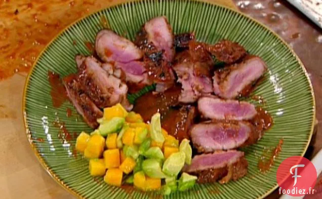 Filet de Porc à la Sauce Barbecue à la Goyave