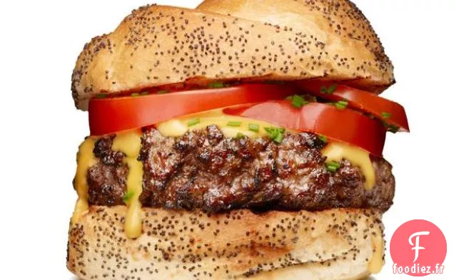 Hamburgers à la Bière et au Fromage