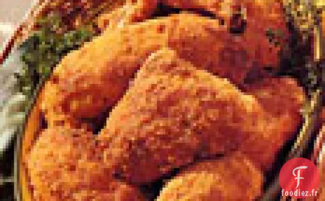 Poulet Frit Épicé au Four