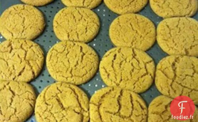 Biscuits à la Mélasse au Beurre d'Arachide