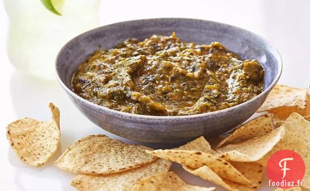 Salsa de Margarita Tomatillo Carbonisée
