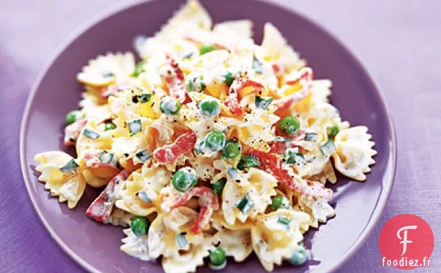 Saumon Fumé et Farfalle à la Crème de Citron