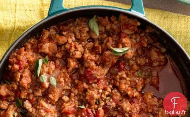 Remplissage de Tacos à la Dinde Chipotle