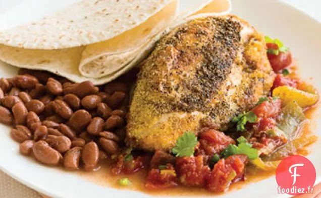 Poulet au Chili Braisé