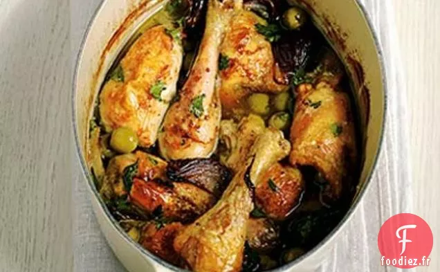 Poulet Au Citron Et Aux Olives