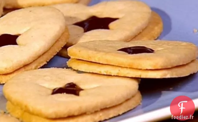 Biscuits Sandwich au Cœur Linzer