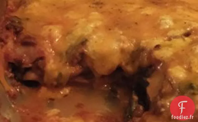 Lasagne aux Épinards et au Bœuf