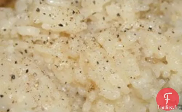 Pilaf de Riz Arborio Parmesan -Poivre Noir