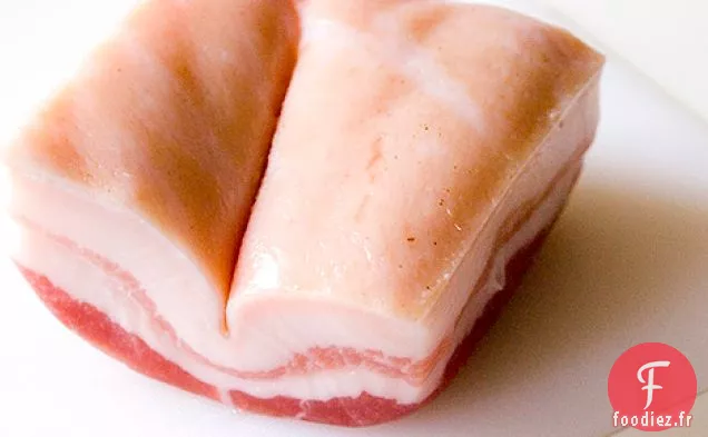 Mangez Pour huit Dollars: Poulet Braisé au Paprika avec Purée de Pois Chiches et Échalotes Croustillantes