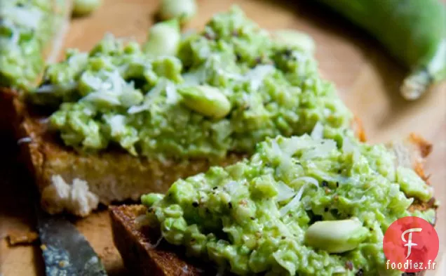 Crostini aux Fèves