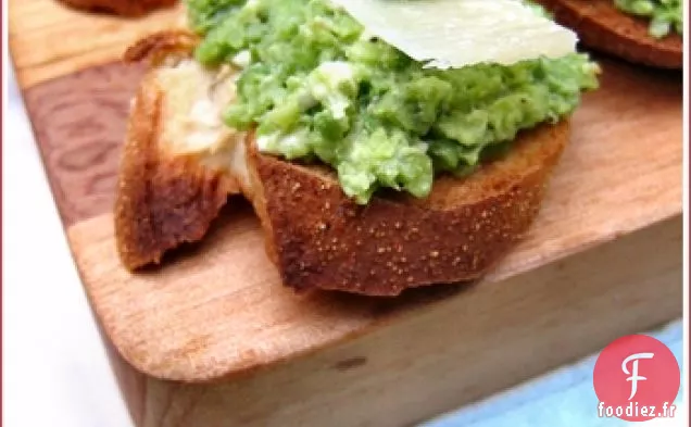 Crostini aux Fèves