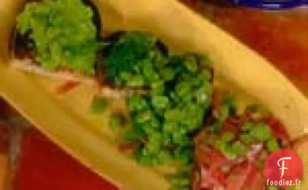 Toasts aux fèves : Bruschetta avec le Favori