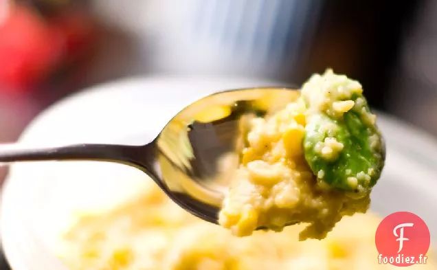 Soucoupe de Polenta Crémeuse à l'Érable