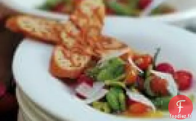 Salade De Tomates Cerises Et Fèves