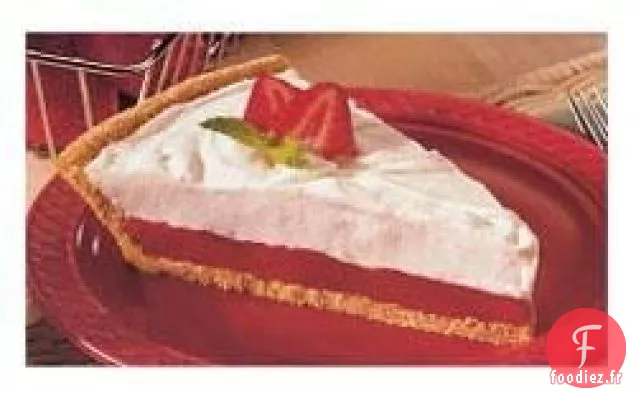 Gâteau au Fromage à Fond de Fraise