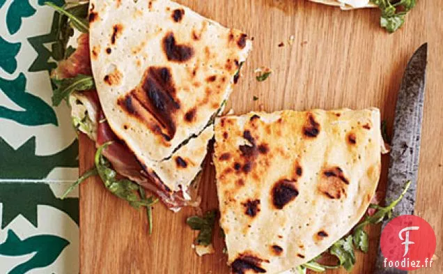 Piadine de Prosciutto -Mozzarella