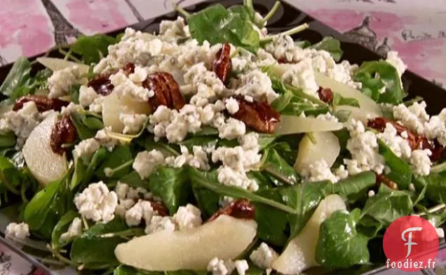 Salade de Roquette aux Poires et Gorgonzola