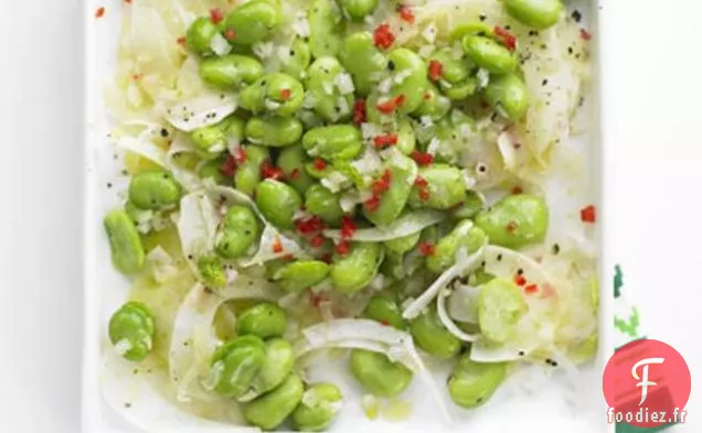 Salade de Fèves et Fenouil