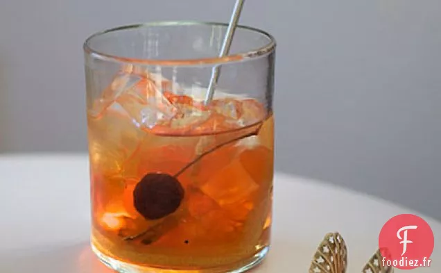 Le Grand Cocktail Texan au Bourbon et au Pamplemousse