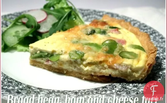 Tarte Aux Fèves, Jambon Et Fromage