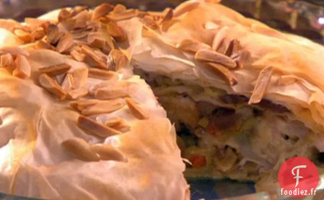 Pastilla au Poulet et aux Dattes