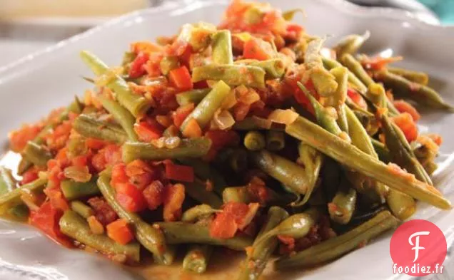 Haricots verts et Tomates