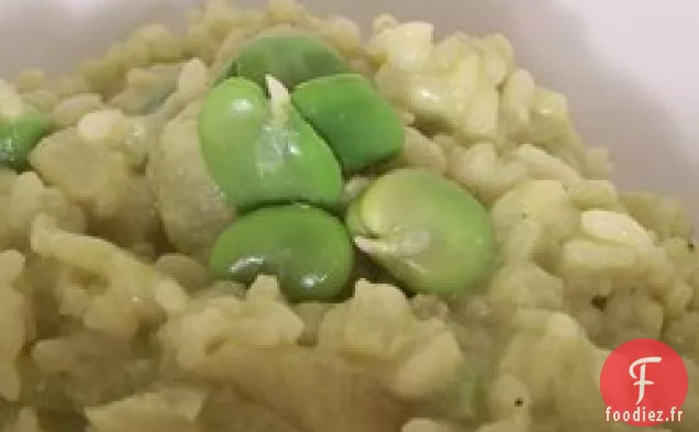 Risotto Vert aux Fèves