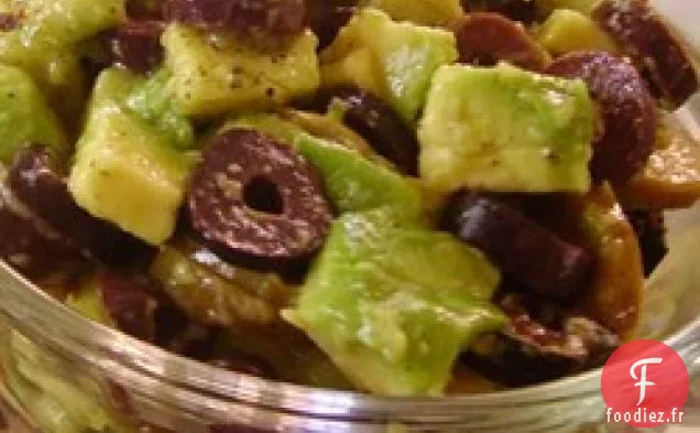 Salade d'Olives à l'Avocat