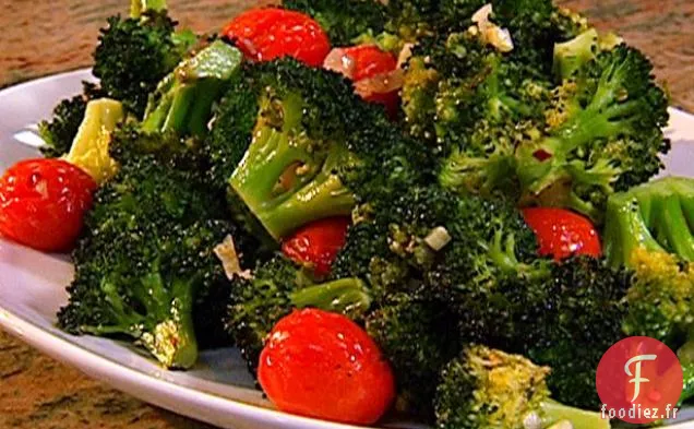Brocoli Rôti aux Tomates Cerises