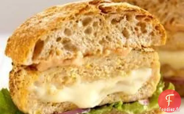 Burgers de Dinde Farcis au Fromage