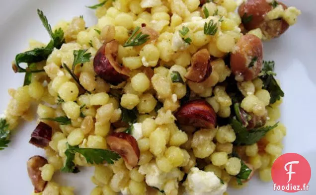 Salade Pique-Nique au Couscous Israélien